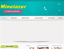 Tablet Screenshot of minelazer.net